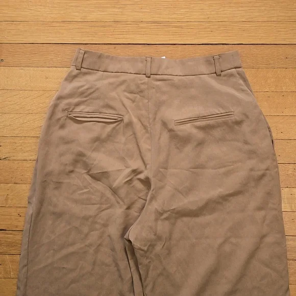 NWT, Reformation, Mason Trousers Pant, Camel, Women’s 8 - Picture 10 of 16